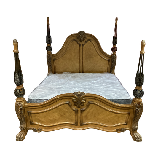 82302 - Aico Michael Amin Paradisio King Bed Frame 88x94x90