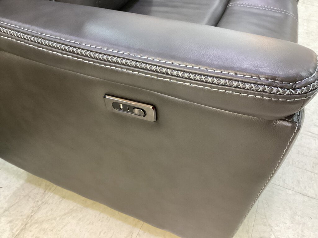 Verona Gray NEW Power Recliner 40x31x40 (676092)