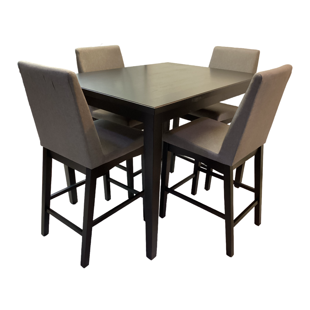 Preston NEW 5pc Black Pub Set 36x47x36 (337221-25)