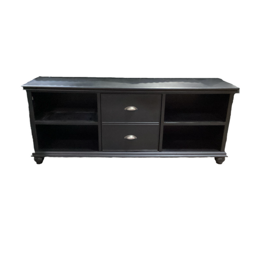 82447 - Black TV Stand 67x18x27