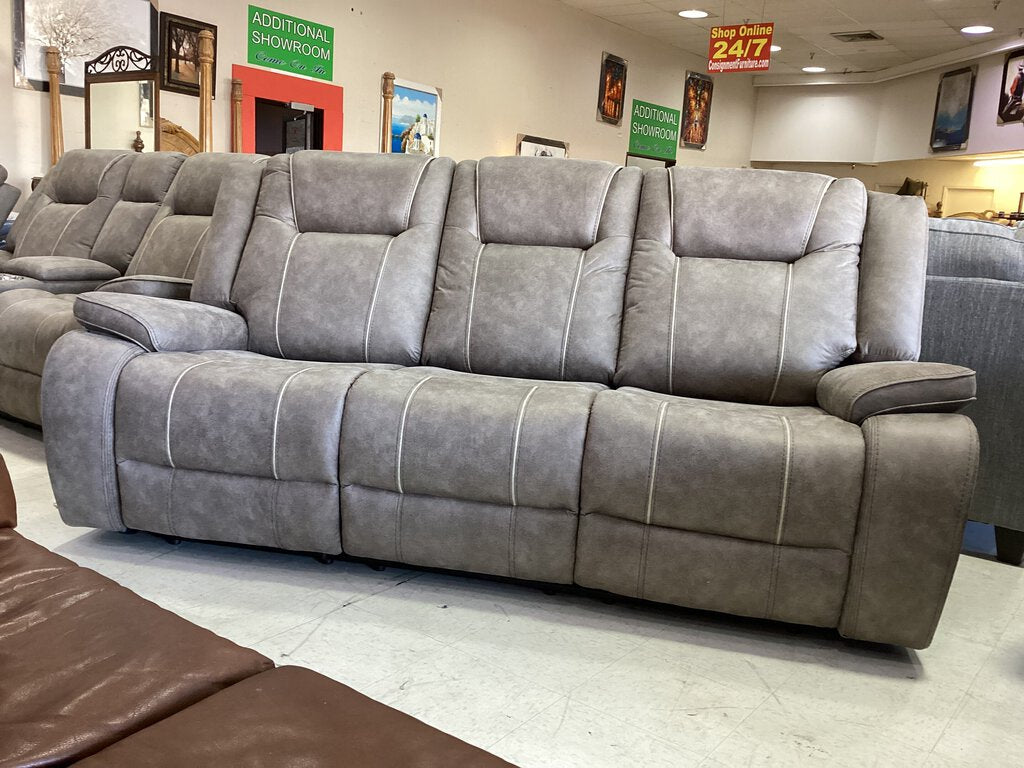 Blake Desert Taupe NEW Reclining Sofa 89x44x42 (MBLA#-DTAU)