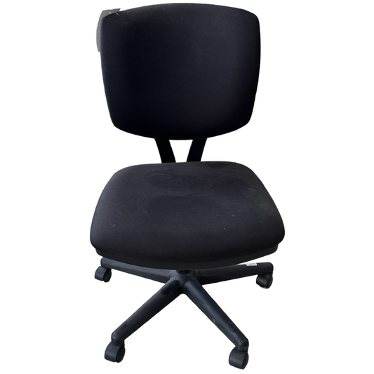 82685 - Black Rolling Office Task Chair 18x17x34