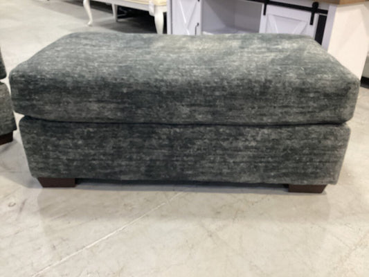 Galactic Charcoal NEW Ottoman 50x26x21 (2875-07O)