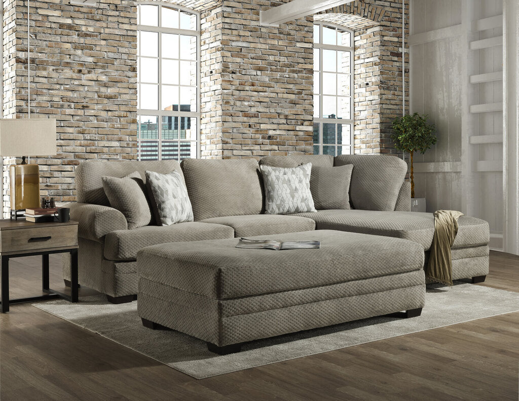 Comet Ash NEW 2pc Sectional 126x83x43 (7010/30-3803)