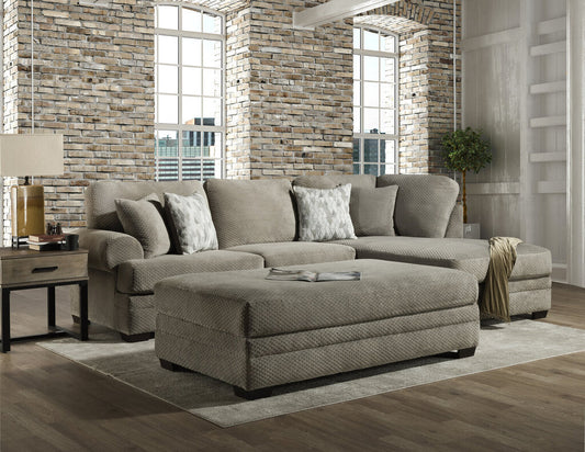 Comet Ash NEW 2pc Sectional 126x83x43 (7010/30-3803)