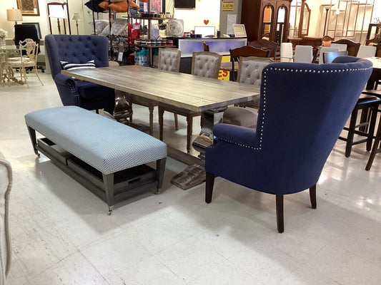 82976 - Heidi 7pc Formal Dining Set 87x39x30