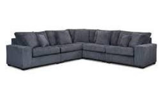 Libby Charcoal NEW 5pc Modular Sectional 130x130x40 (1300-07)