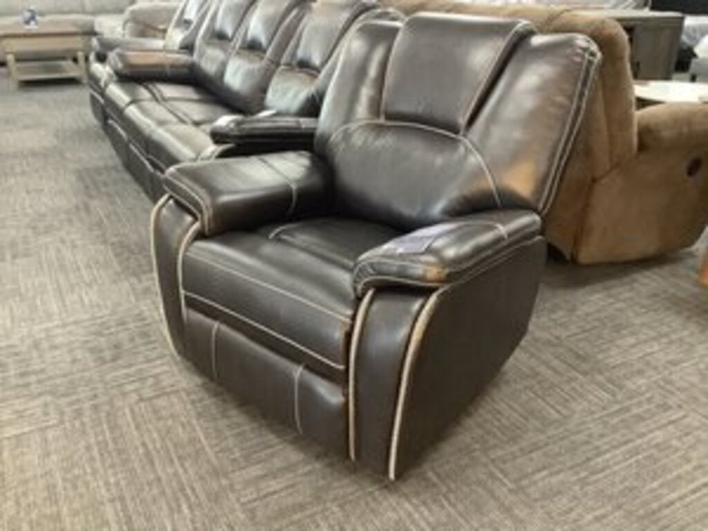 Granada NEW Black Glider Recliner 37x50x38 (606242)
