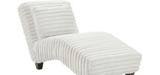 Lush Dove NEW Chaise 31x67x35 (9006)