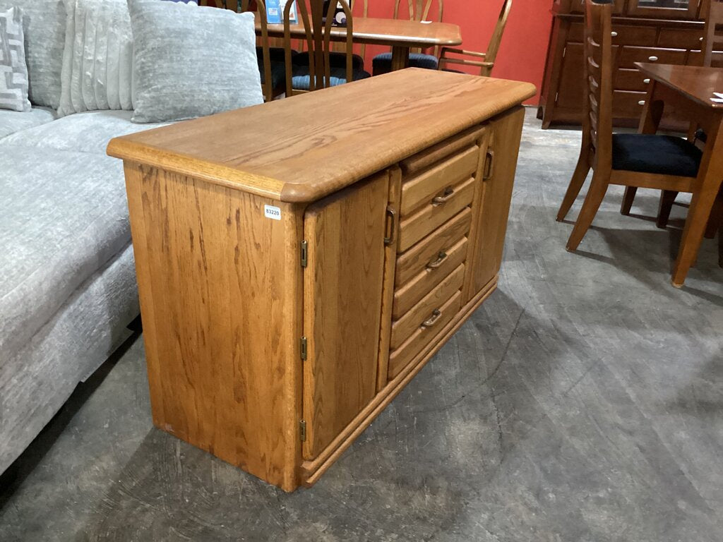 83220 - Oak Server 58x21x32