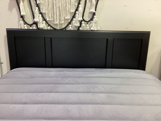 83345 - Black Full or Queen Headboard 60x2x46