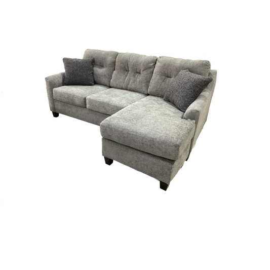 83354 - Ashley Keenelyn Nickel Sofa Chaise 90x62x41