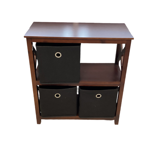 83340 - Storage Shelf w/3 Baskets 27x12x29
