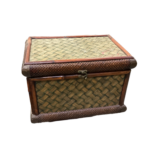 83346 - Cerulean Bay Wicker Chest 19x12x12