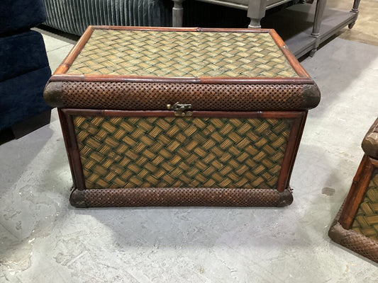 83349 - Cerulean Bay Wicker Chest 22x15x14