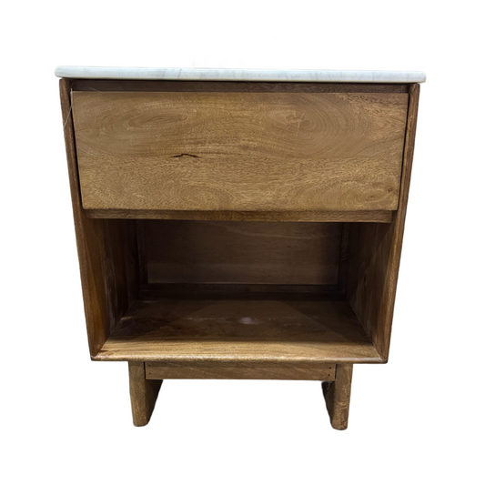 83370 - Ashley Isanti Marble Top Nightstand 22x16x25