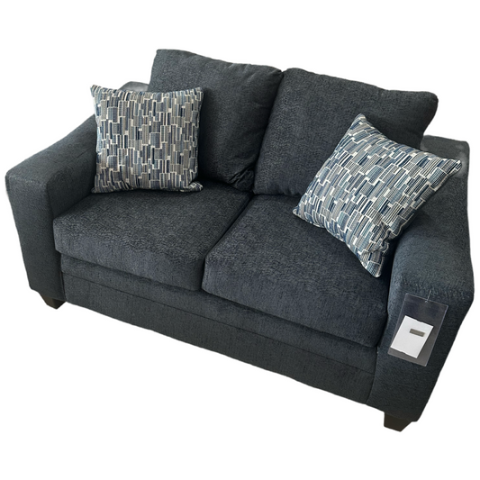 Hershey Navy NEW Loveseat 62x35x39 (4700-06L)