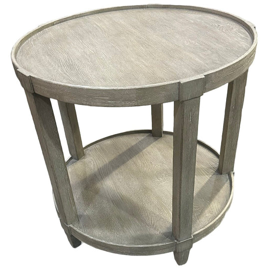 83559 - Bernhardt Albion Round End Table 26x26x25