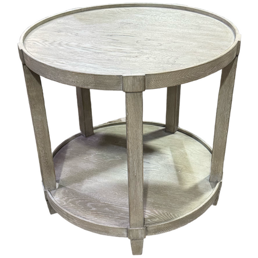 83558 - Bernhardt Albion Round End Table 26x26x25