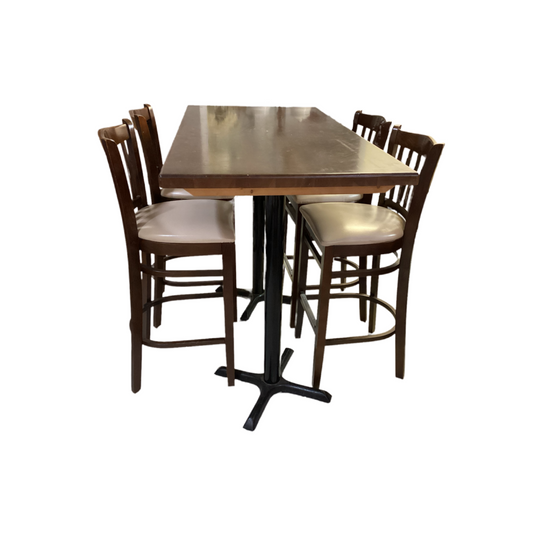 83571 - Restaurant 5pc Bar Set 30x60x43