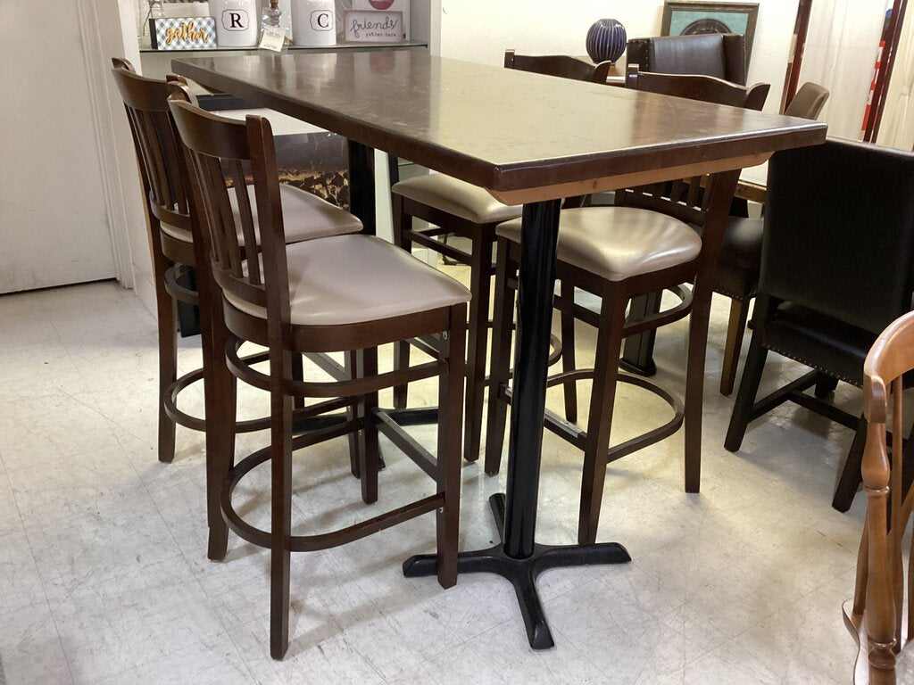 83571 - Restaurant 5pc Bar Set 30x60x43
