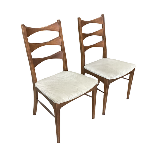 83666 - Pair of Lane Rhythm Dining Chairs 20x18x38