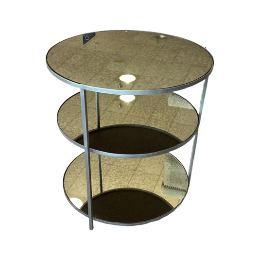 83711 - Arteriors Zinc Percy Side Table 28x28x30