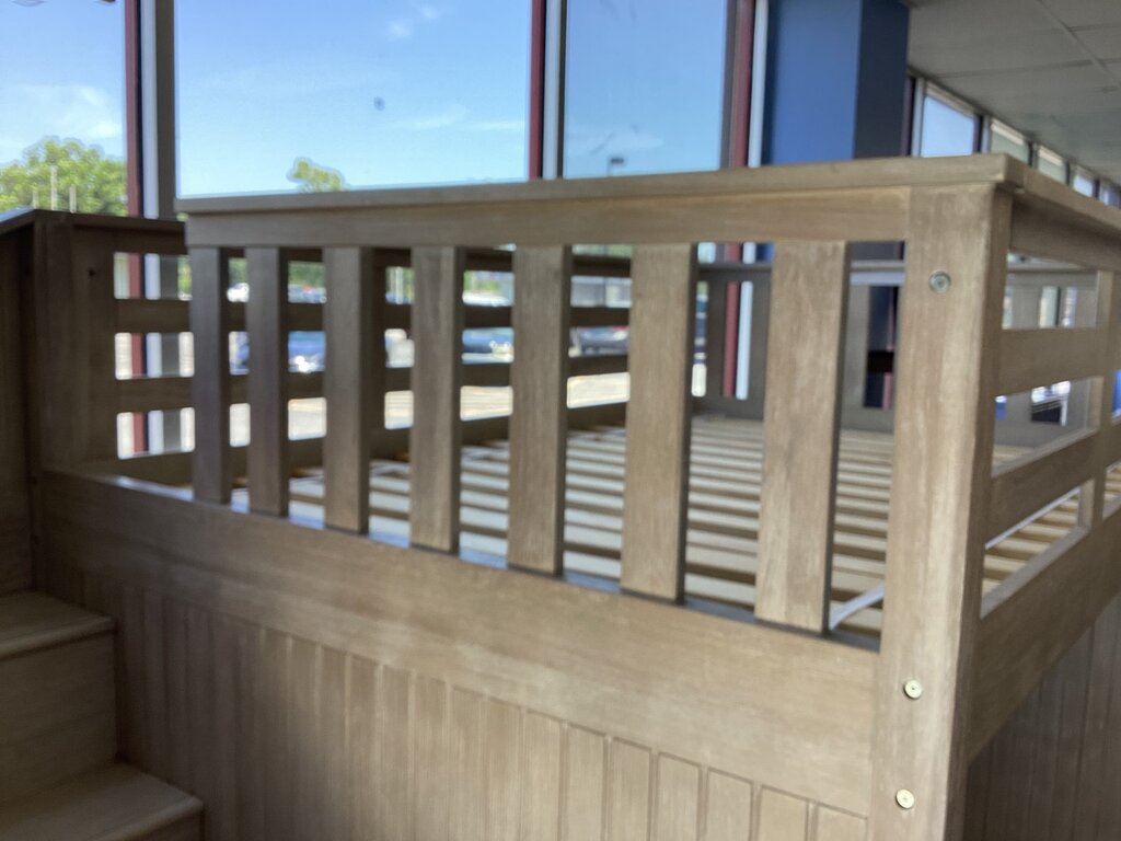 83699 (8520-1) Pottery Barn Catalina Stair Loft Bed 96x58x76