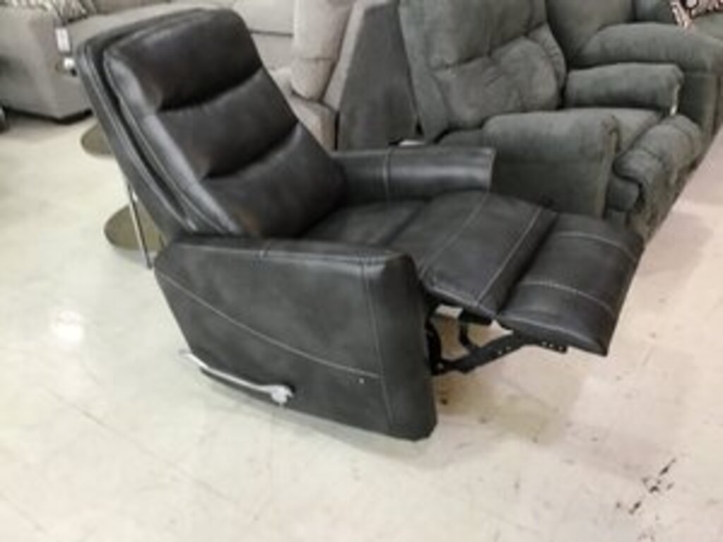 Hercules NEW Black Manual Swivel Glider Recliner 31x36x43