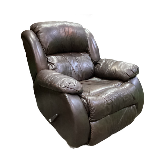83707 - Brown Manual Recliner 38x36x39