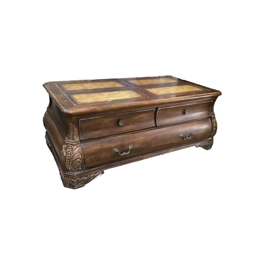 83703 - 3 Drawer Cocktail Table 48x32x20
