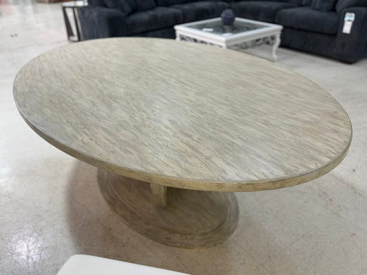 83745 - Belle Escape Modern Chic Oval Dining Table 55x84x30
