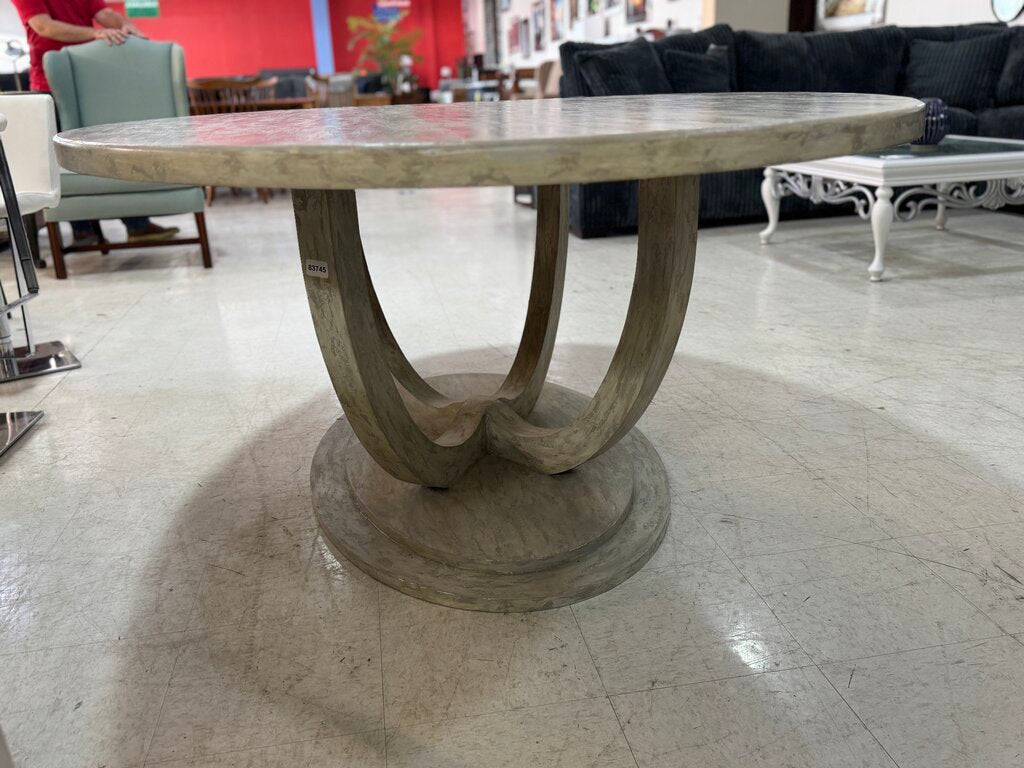 83745 - Belle Escape Modern Chic Oval Dining Table 55x84x30