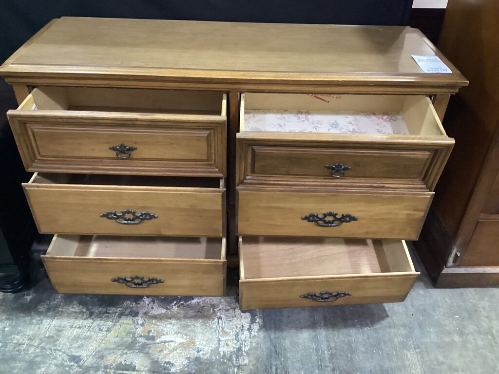 83761 (8521-4) Small 6 Drawer Dresser 50x18x31