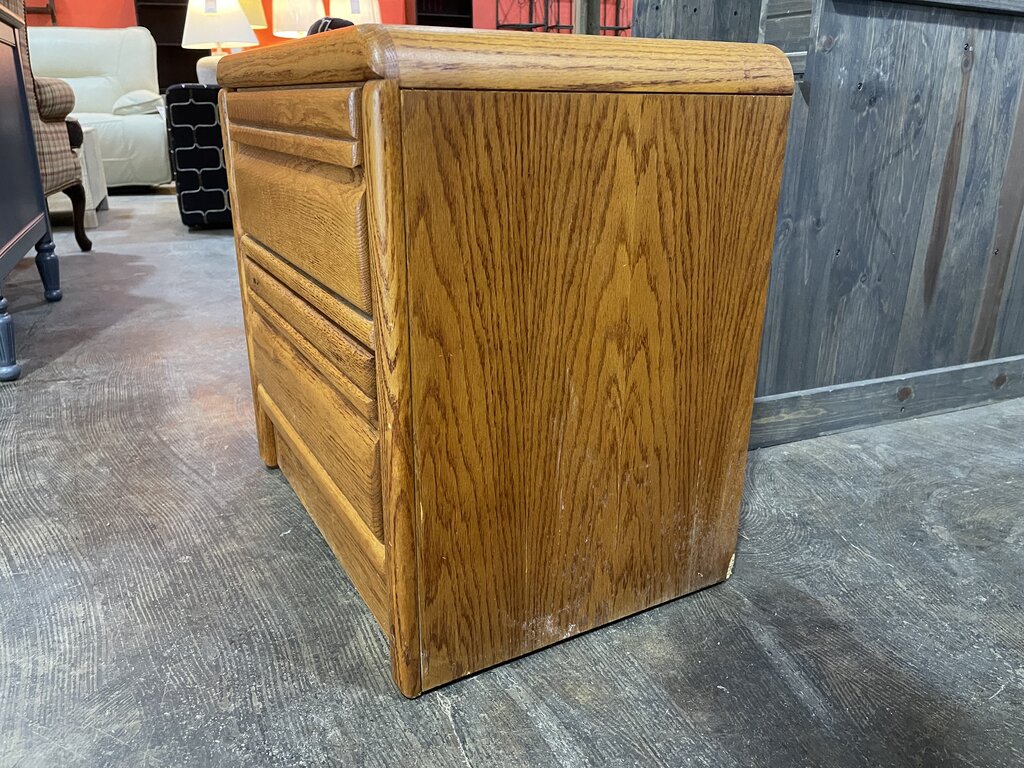 83784 - Black Hawk Oak Nightstand 23x16x24