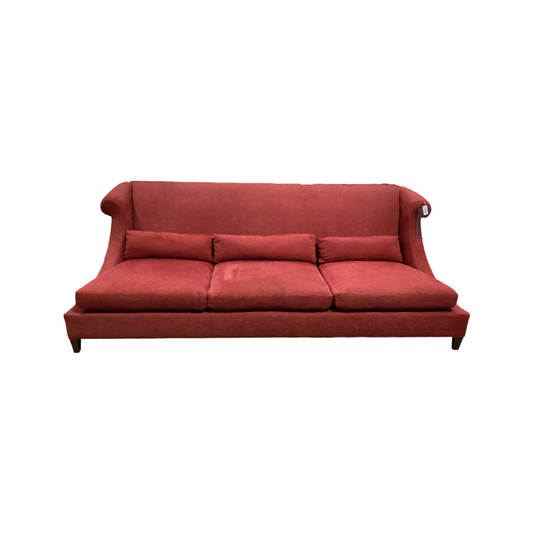 83790 - Baker Villa Red Sofa 95x34x38