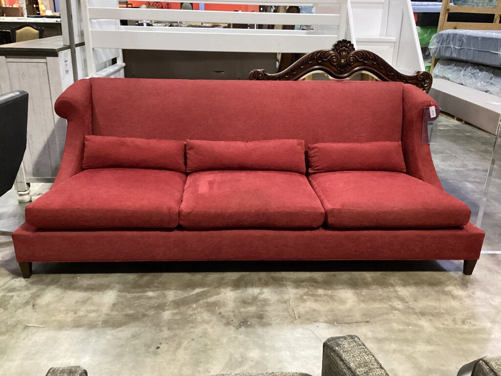 83790 - Baker Villa Red Sofa 95x34x38