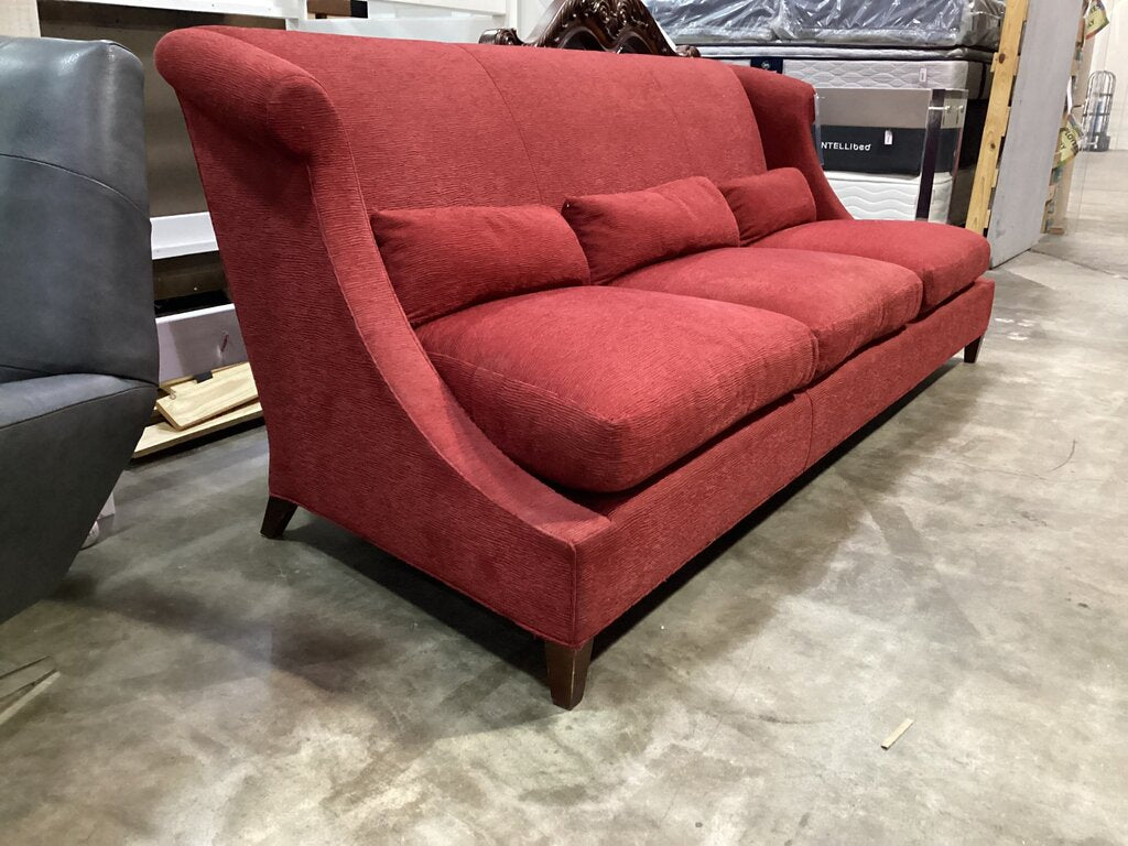 83790 - Baker Villa Red Sofa 95x34x38