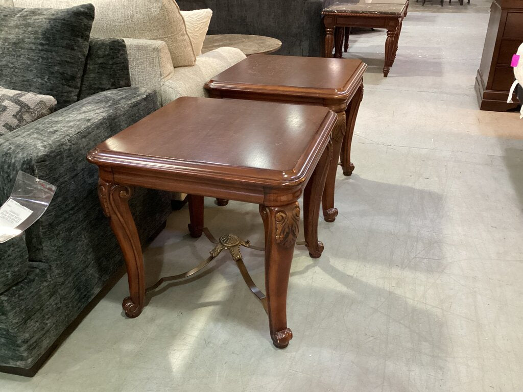 83618 - Pair of Ashley End Tables 26x26x25
