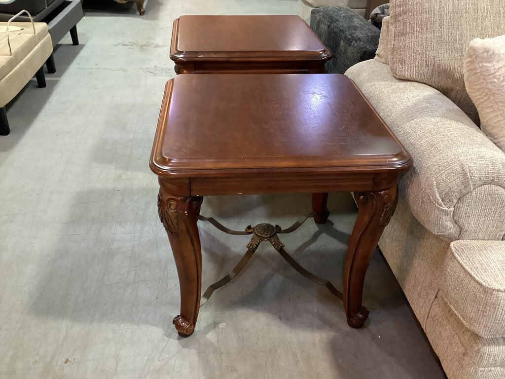 83618 - Pair of Ashley End Tables 26x26x25