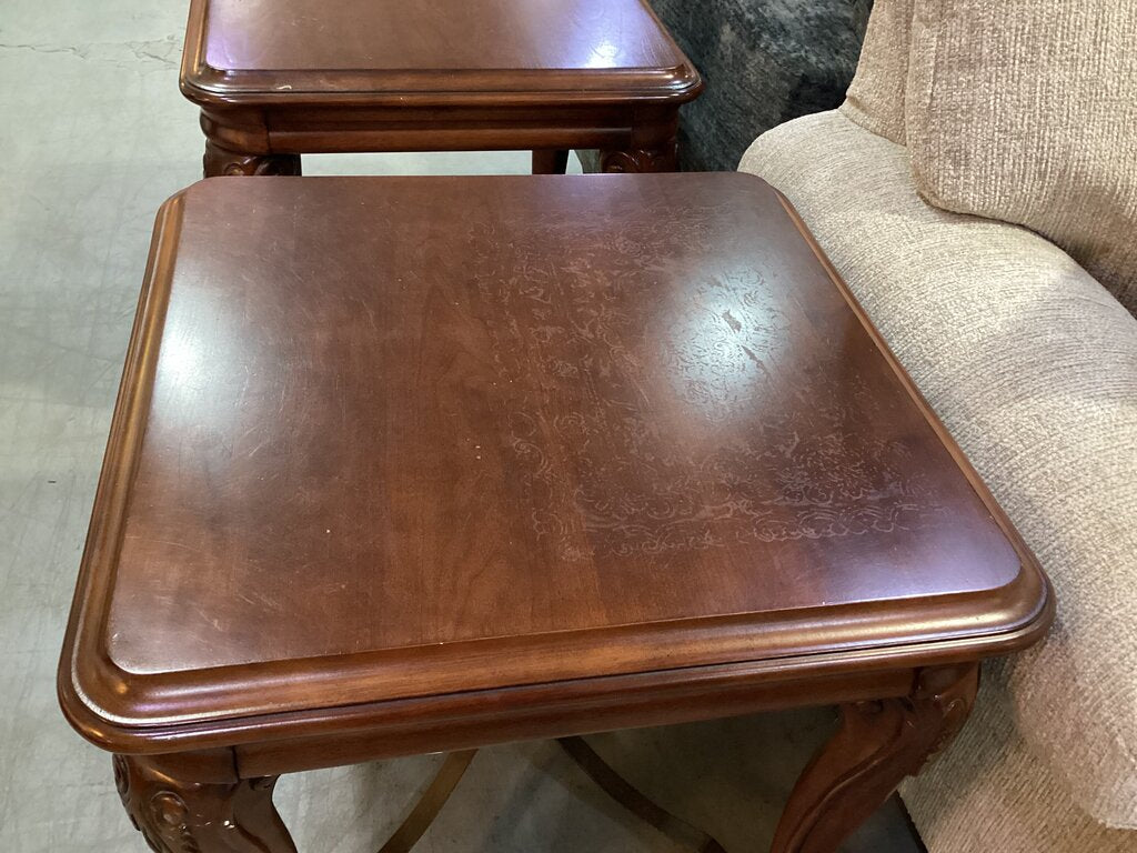 83618 - Pair of Ashley End Tables 26x26x25