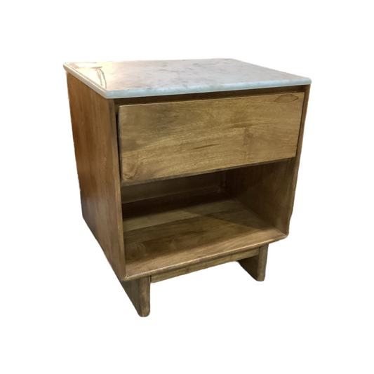 83826 - Ashley Isanti Marble Top Nightstand 22x16x25