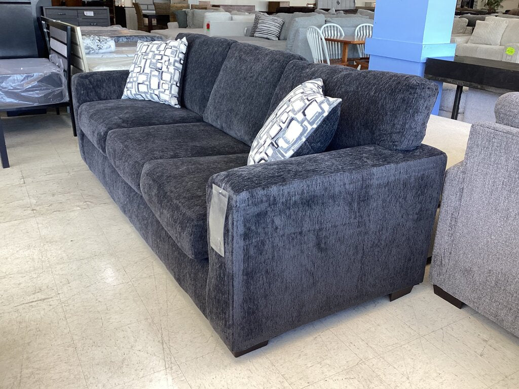Greenland NEW Charcoal Sofa 84x36x37 (10603-2240)