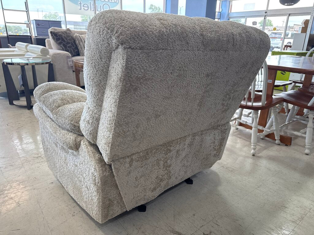 Everest Beige NEW Glider Recliner 43x41x40 (677522)
