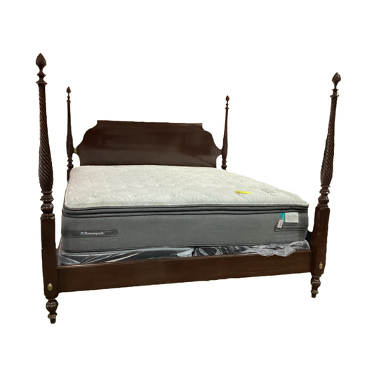 83845 Ethan Allen Poster King Bedframe 82x88x68