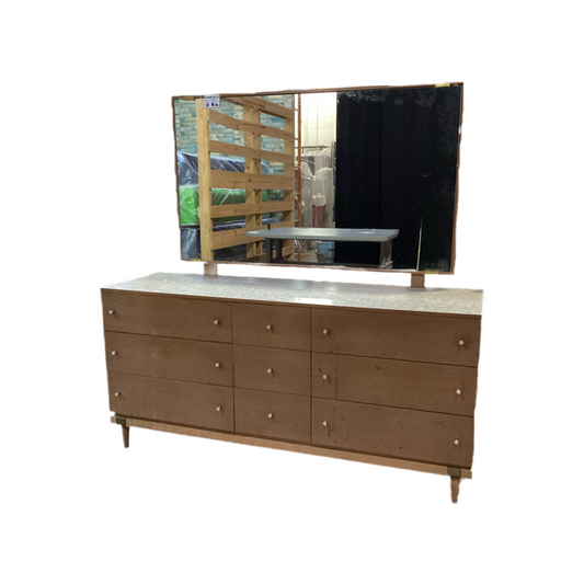 83934 Mengel Mid Century Laminate Top Dresser 64x19x30