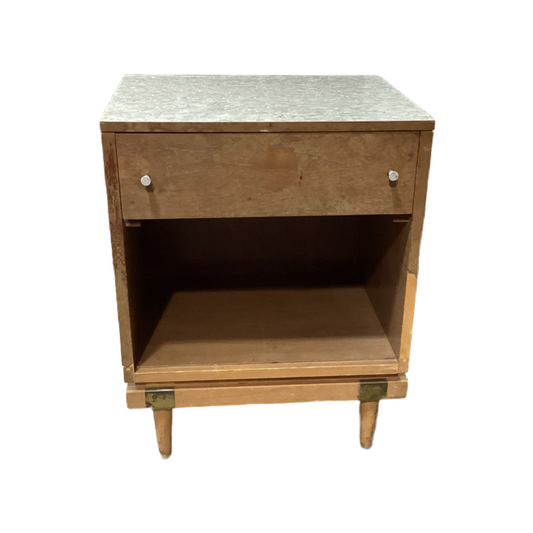 83935 Mengel Mid Century Laminate Top Nightstand 20x16x25