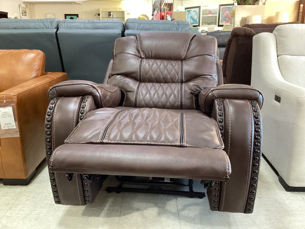 83958 - Heritage Leather Yosemite Power Recliner 42x43x43