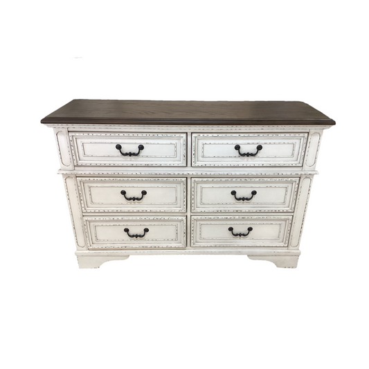 80556 - Realyn Youth 6 Drawer Dresser 54x17x36