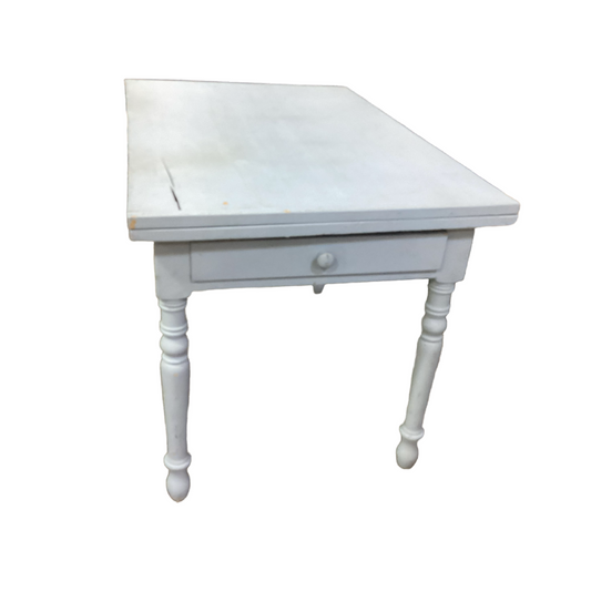 80576 - Light Blue Extendable Table 31-62x47x33